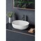 Ruvati 19-inch Matte White epiStone Solid Surface Modern Bathroom Vessel Sink RVB2119WH - alternate 2